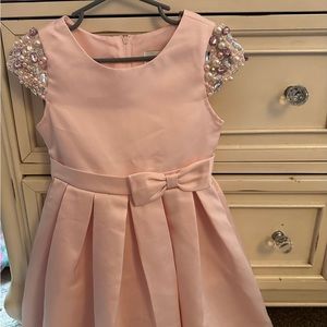 Like new crystal and pearl dress